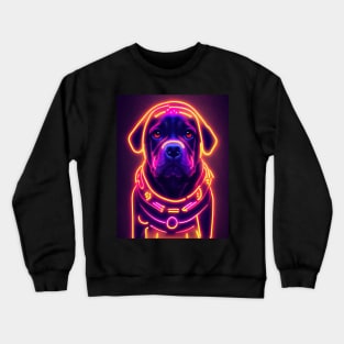 Dog Halloween Neon T-Shirt Crewneck Sweatshirt